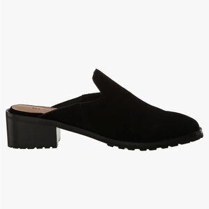 Blondo Mule Stelle for women Black Suede 7